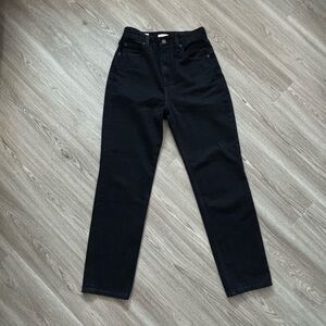 Levi’s 70s High Waisted Black Jeans